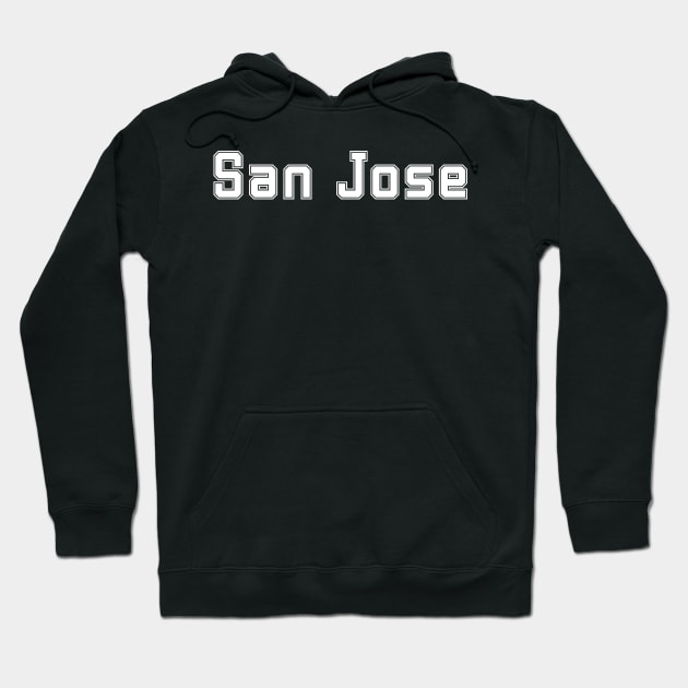 San Jose Hoodie by bestStickers